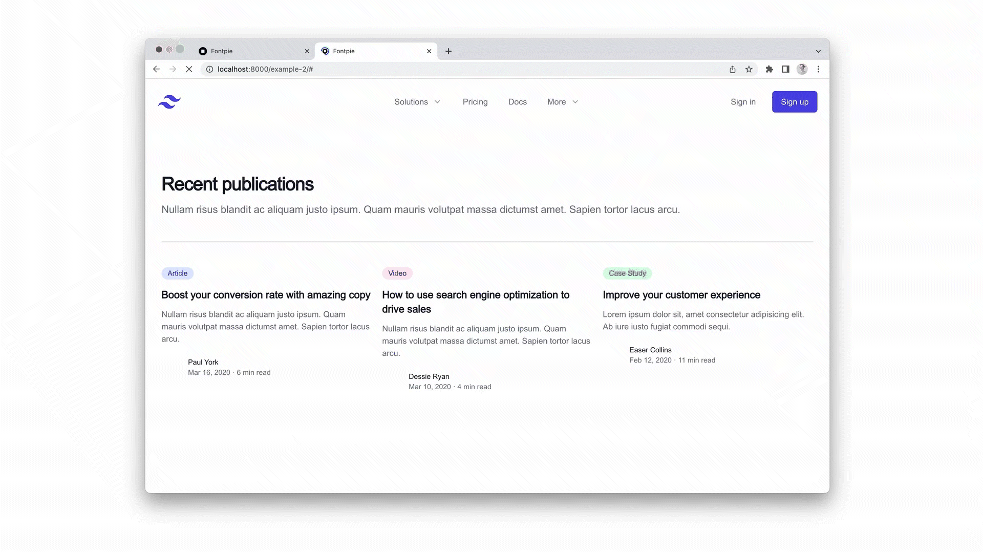 После загрузки кастомного шрифта страница вертикально не сдвинулась ни на пиксель