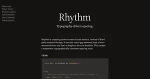 Сайт системы «Ритм»